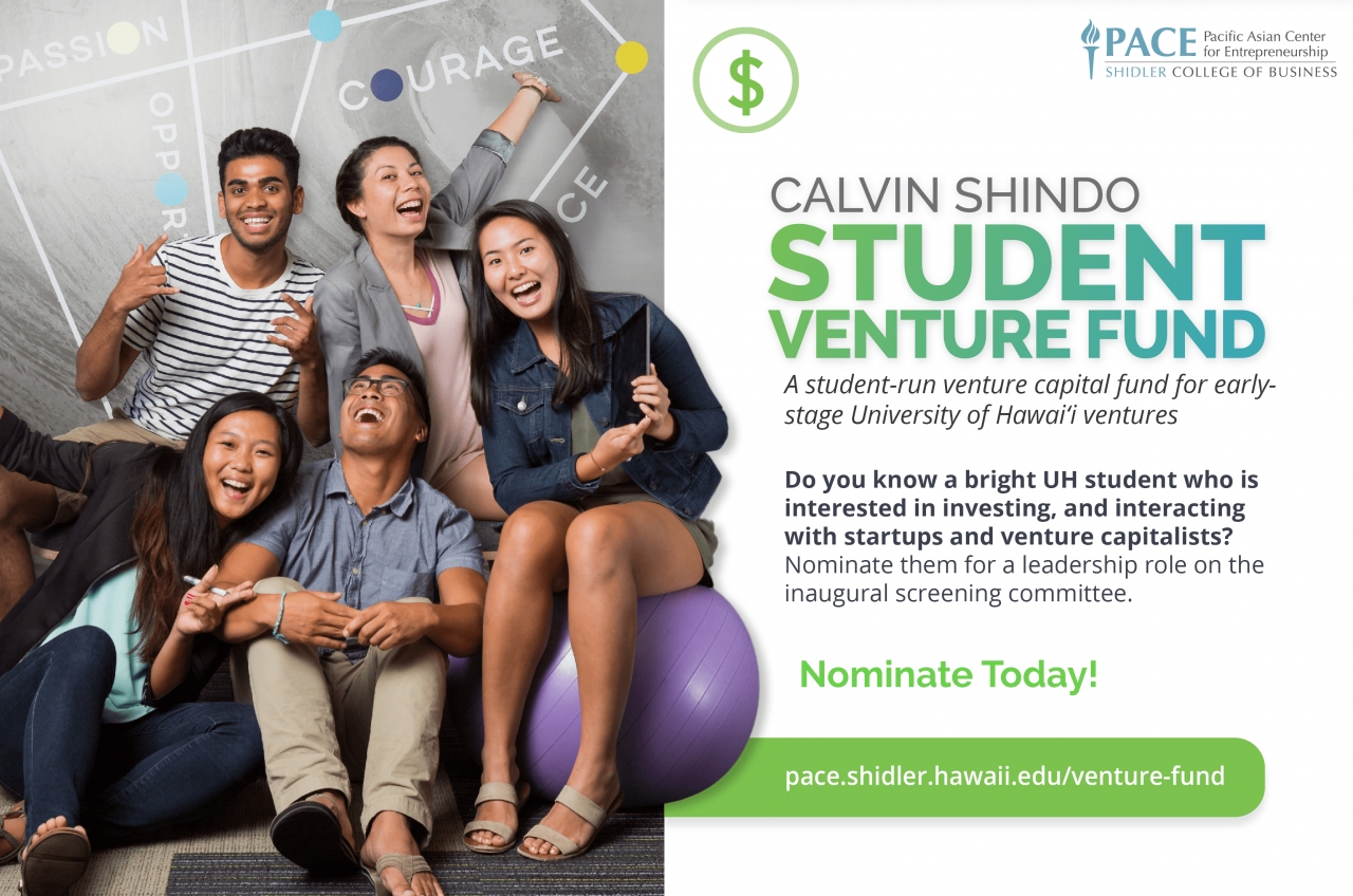 PACE's student venture fund