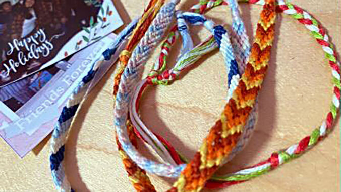 picture of handmade leis